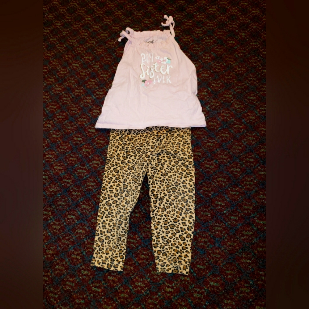 Girls 2t (2 toddler) two piece outfit